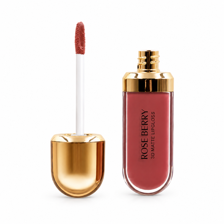 Rose Berry 3D Matte Lip Gloss