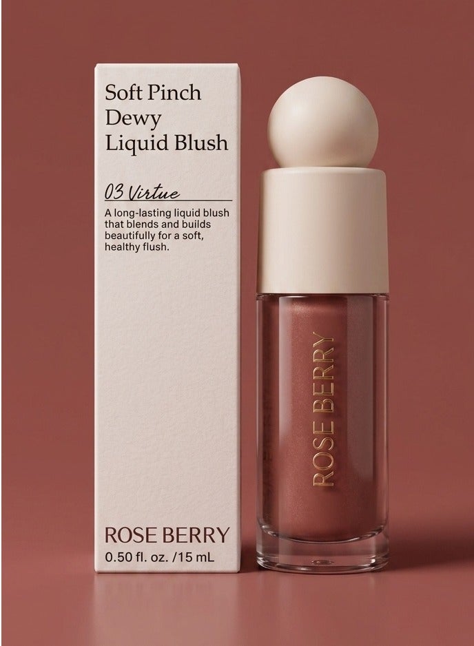 Soft Pinch Dewy Liquid Blush Virtue 03