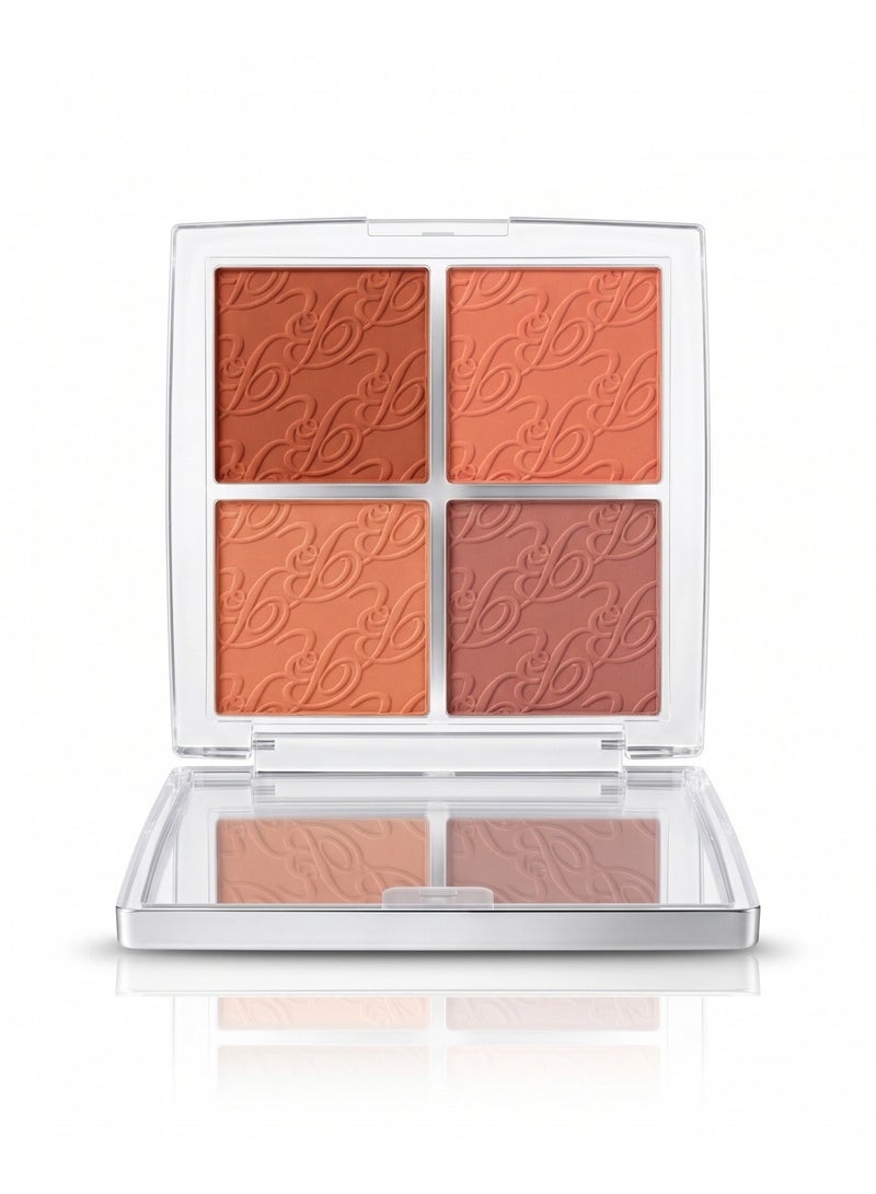 Luxe Matte Blush Palette Shade A