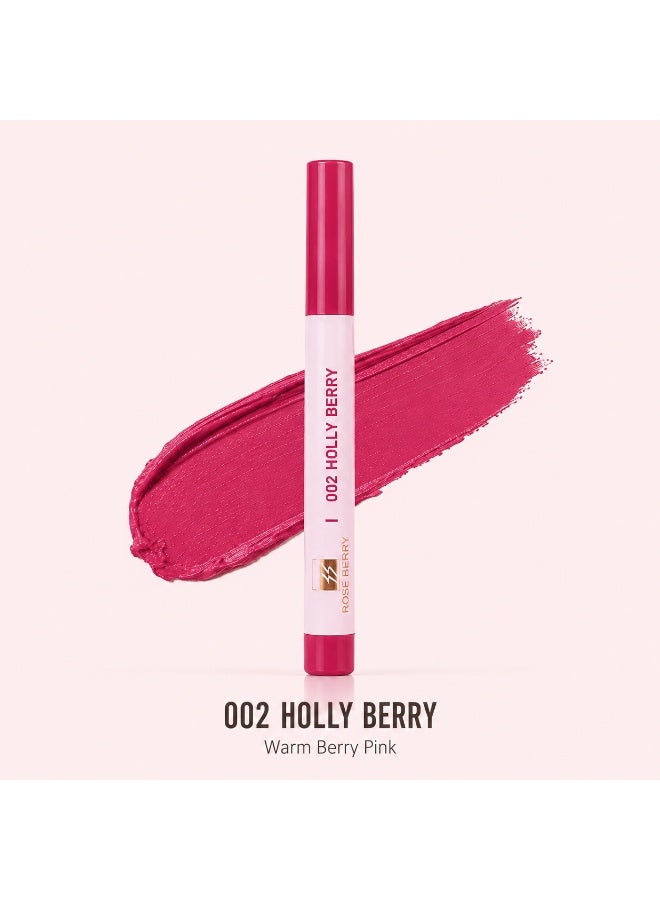 HighFilter Lip Crayon Holly Berry