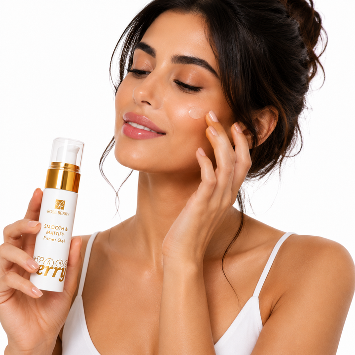 Rose Berry Smooth mattify primer Gel