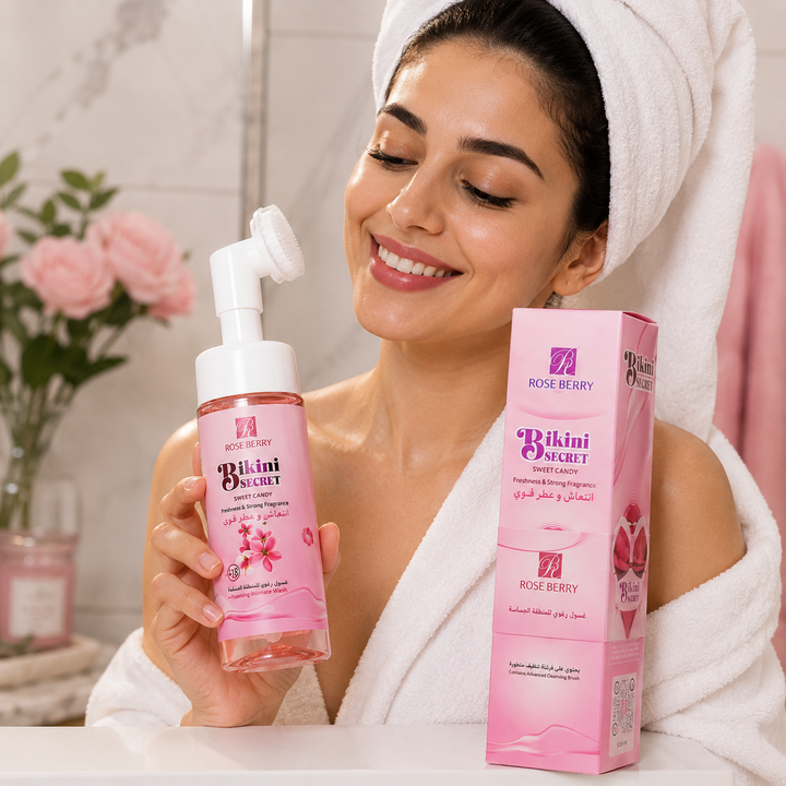 Rose Berry Bikini Secret Sweet Candy Foaming Wash