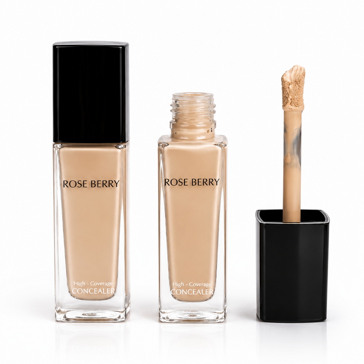 Rose Berry Creamy Concealer – Full Coverage