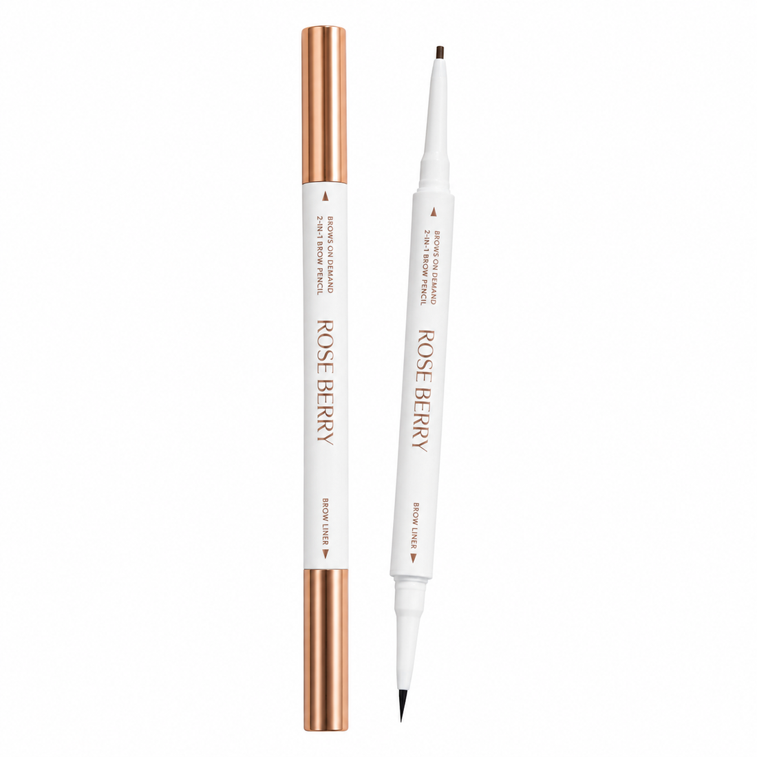 Rose Berry Brows On Demand 2-in-1 Brow Pencil