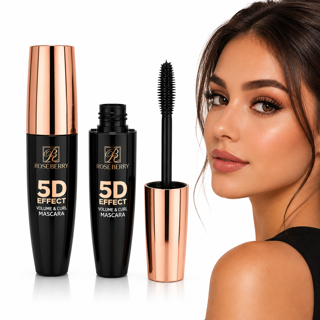 Rose Berry 5D Effect Volume & Curl Mascara