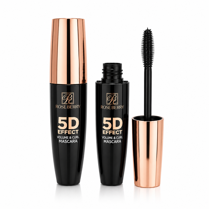 Rose Berry 5D Effect Volume & Curl Mascara