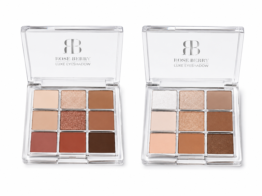 Rose Berry Luxe 9-Color Eyeshadow Palette