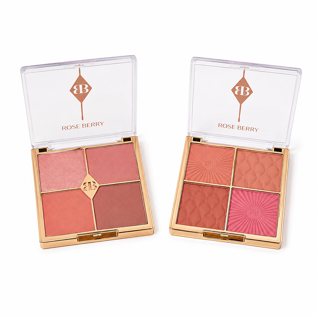 Rose Berry 4-Color Blush Palette