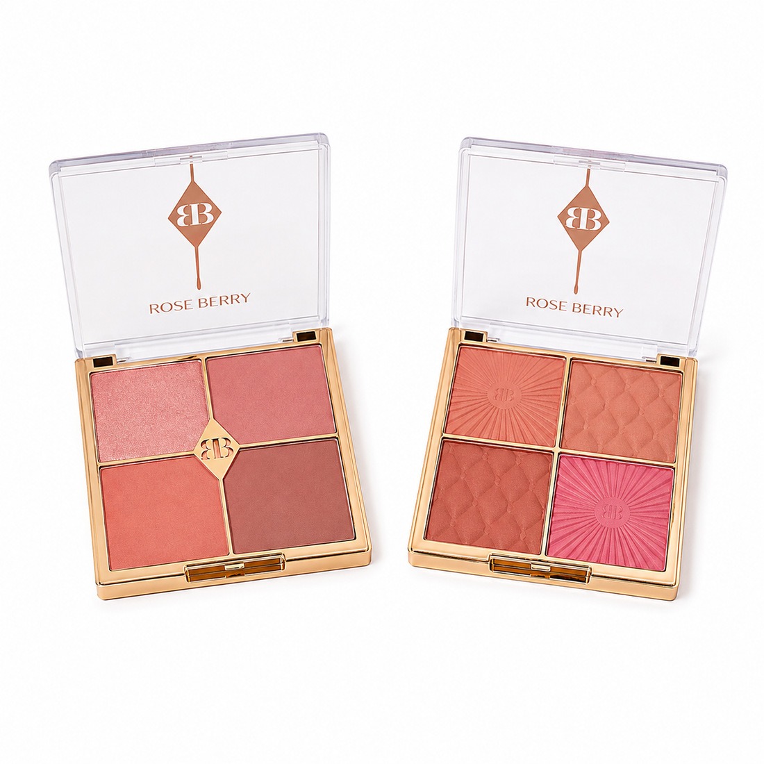 Rose Berry 4-Color Blush Palette