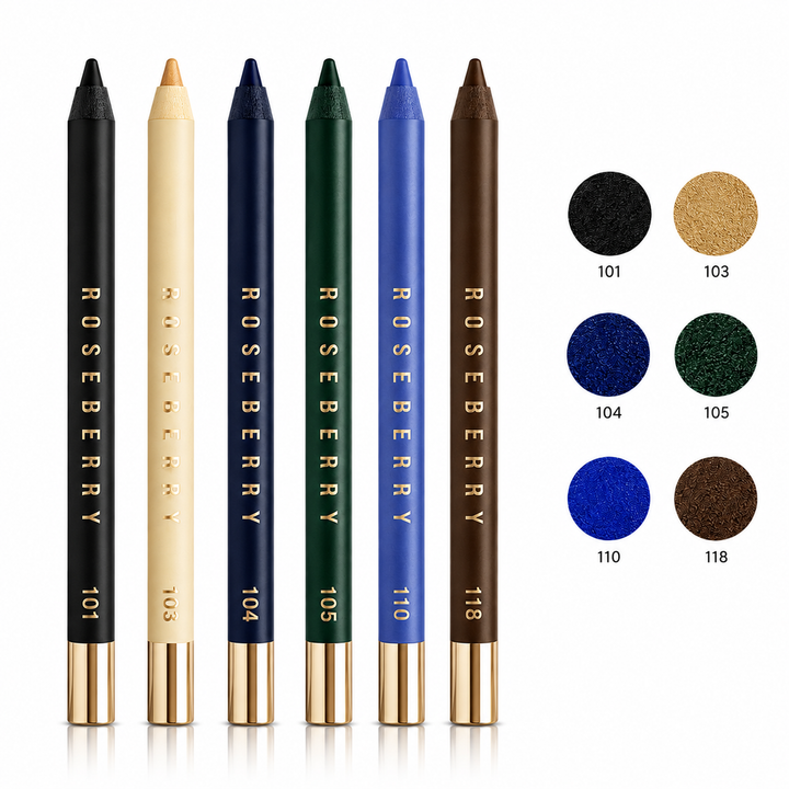 Rose Berry Long Lasting Waterproof Eyeliner Pencil Kohl
