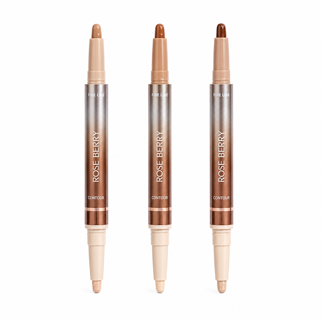 Rose Berry Fine Line 2-in-1 Nose Contour & Concealer Pen
