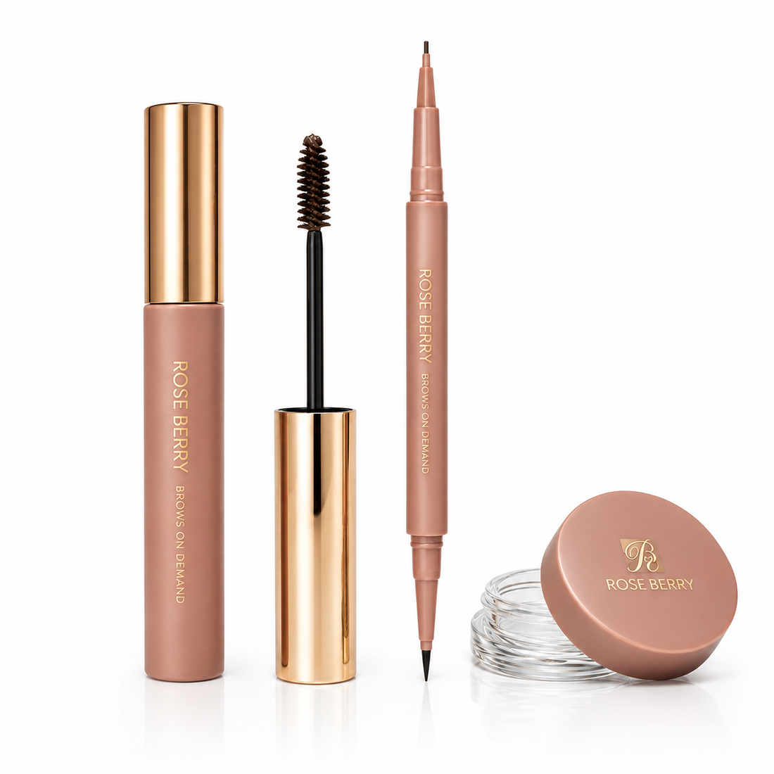 Rose Berry Brows On Demand – Complete Brow Kit