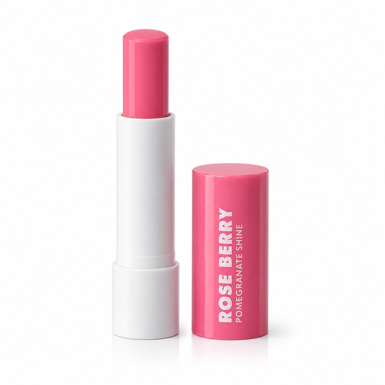 Rose Berry Caring Lip Balm – Pomegranate Shine