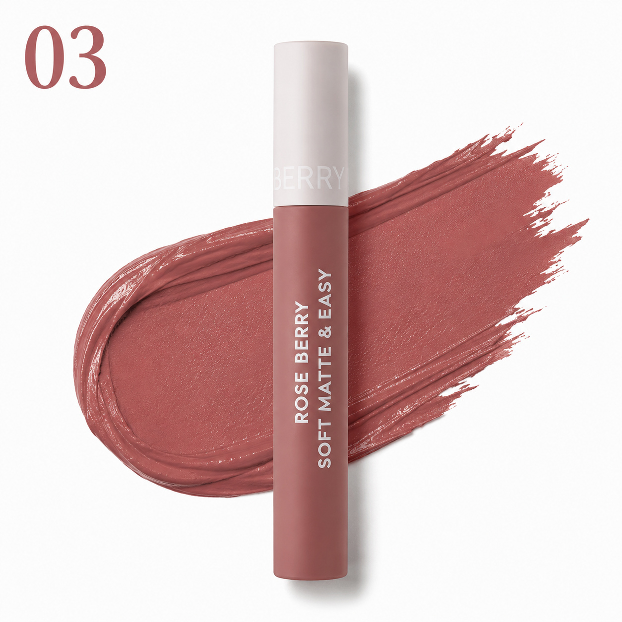 Rose Berry Soft Matte & Easy Lip Gloss