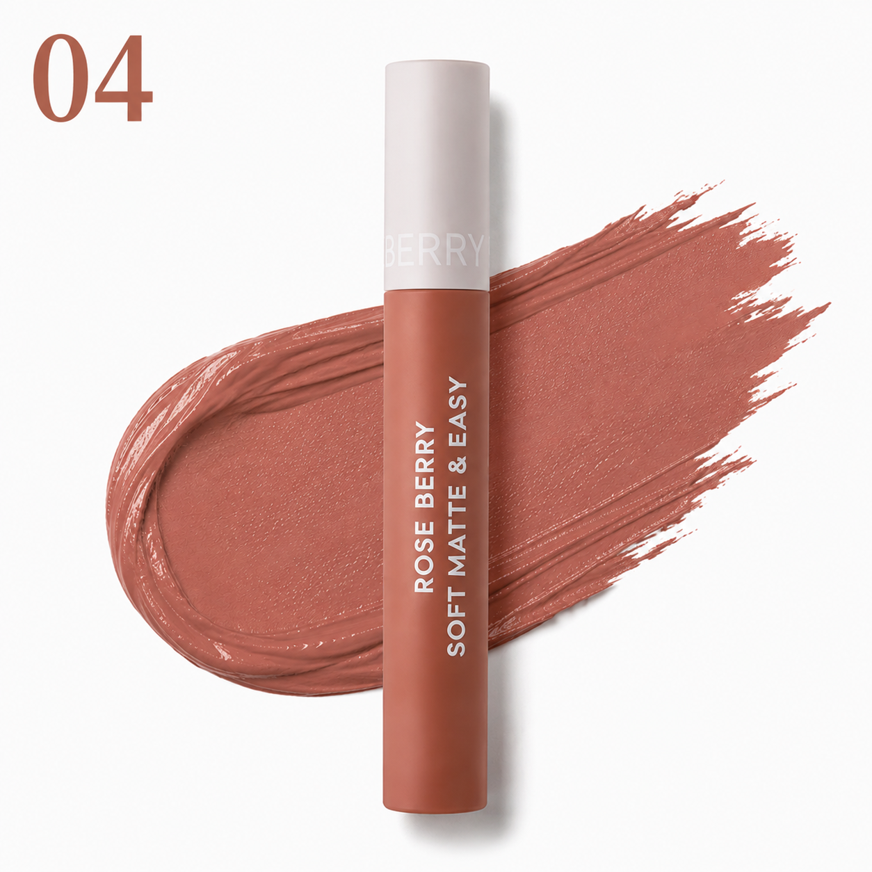 Rose Berry Soft Matte & Easy Lip Gloss