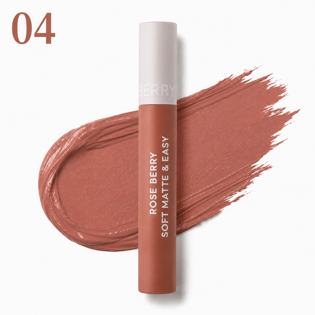 Rose Berry Soft Matte & Easy Lip Gloss