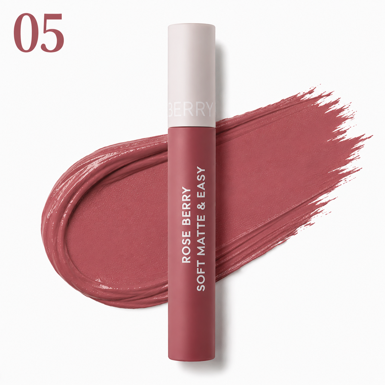 Rose Berry Soft Matte & Easy Lip Gloss