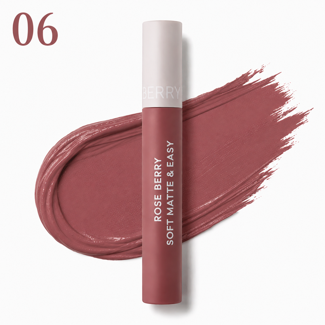 Rose Berry Soft Matte & Easy Lip Gloss