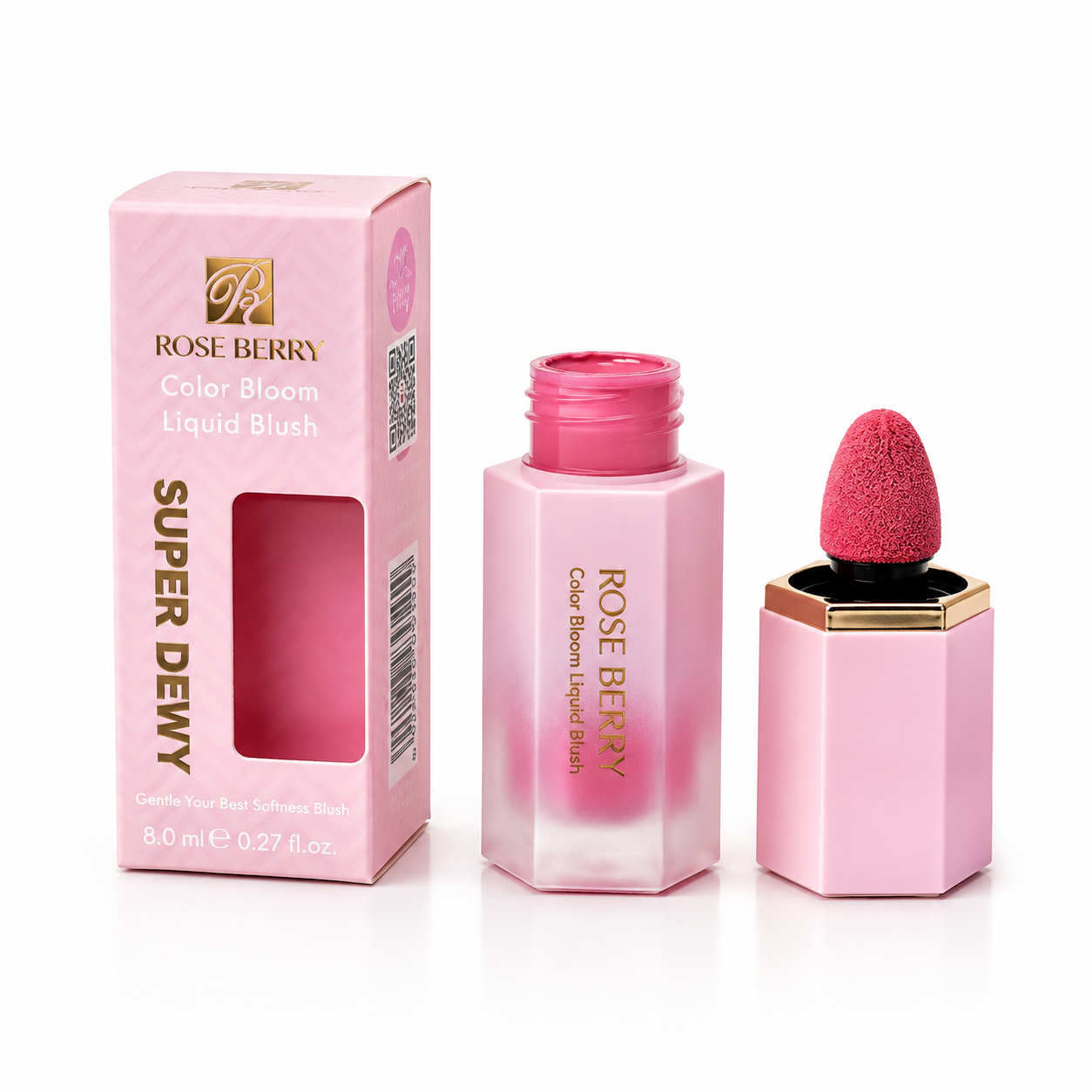 Rose Berry Color Bloom Liquid Blush