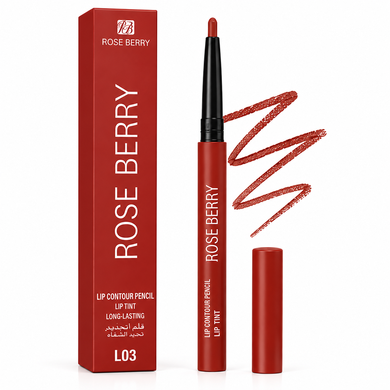 Rose Berry Long Lasting Lip Contour Pencil Matte
