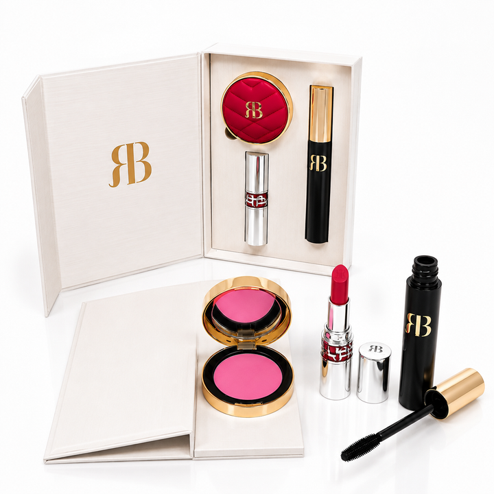 Rose Berry Makeup Essentials Gift Set
