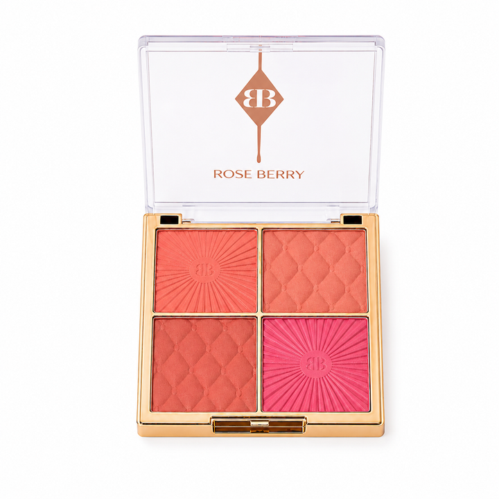 Rose Berry 4-Color Blush Palette