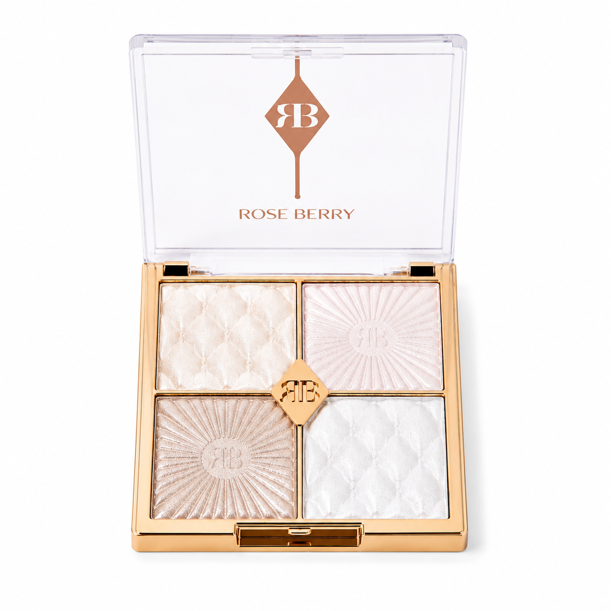 Rose Berry 4-Color Highlighter Palette