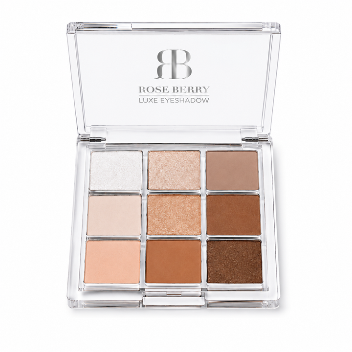 Rose Berry Luxe 9-Color Eyeshadow Palette