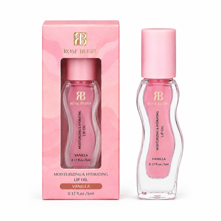 Rose Berry Moisturizing & Hydrating Lip Oil