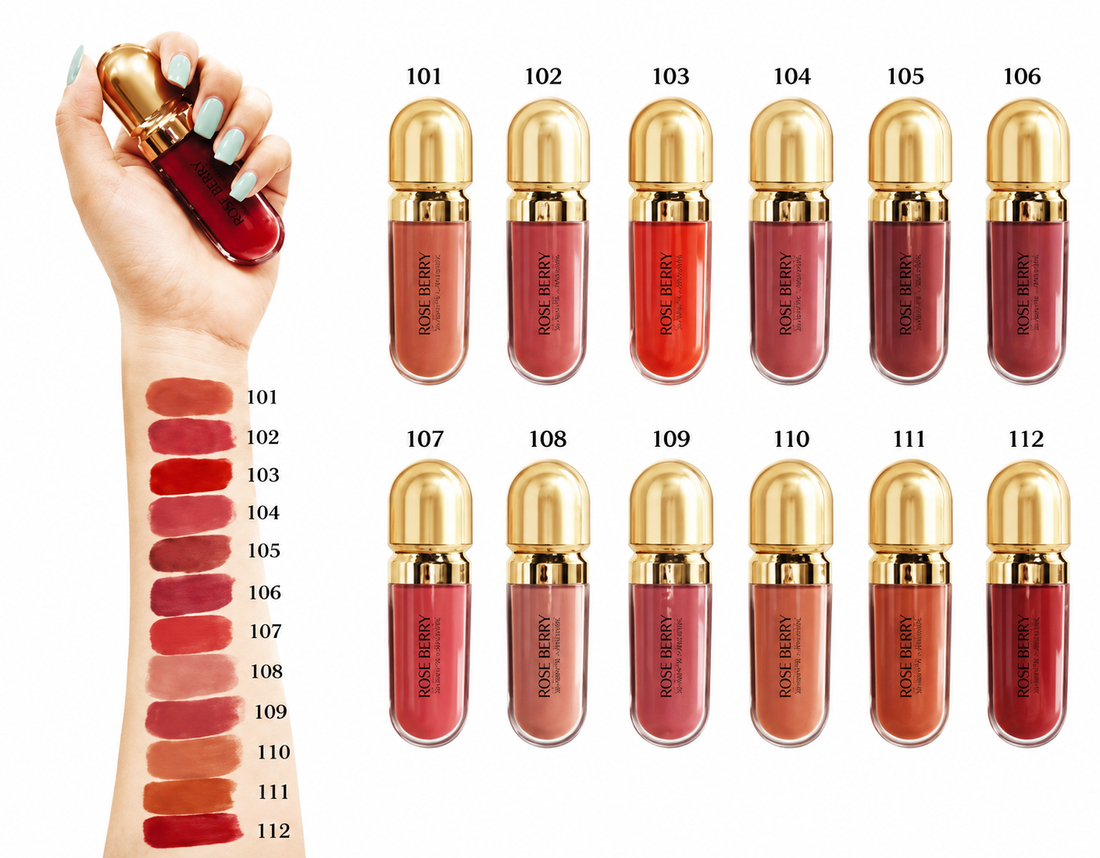 Rose Berry 3D Matte Lip Gloss