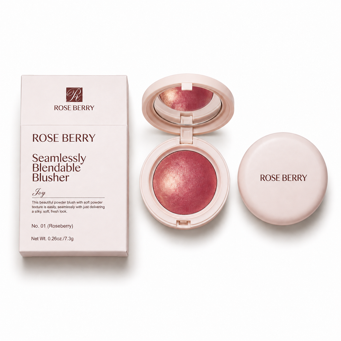 ROSE BERRY Powder Blusher Dupe rare beauty