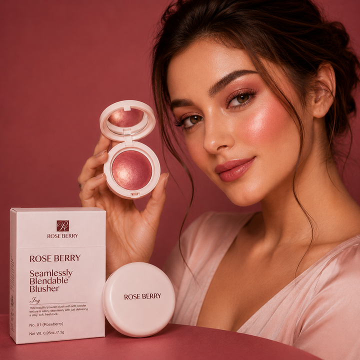 ROSE BERRY Powder Blusher Dupe rare beauty