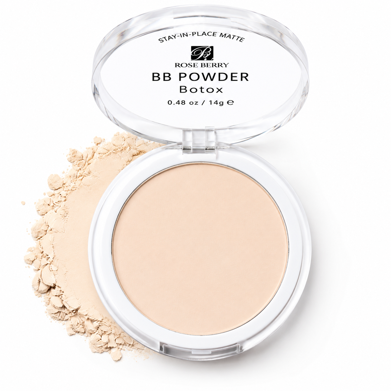 Rose Berry BB Powder – Stay-In-Place Matte Powder Foundation