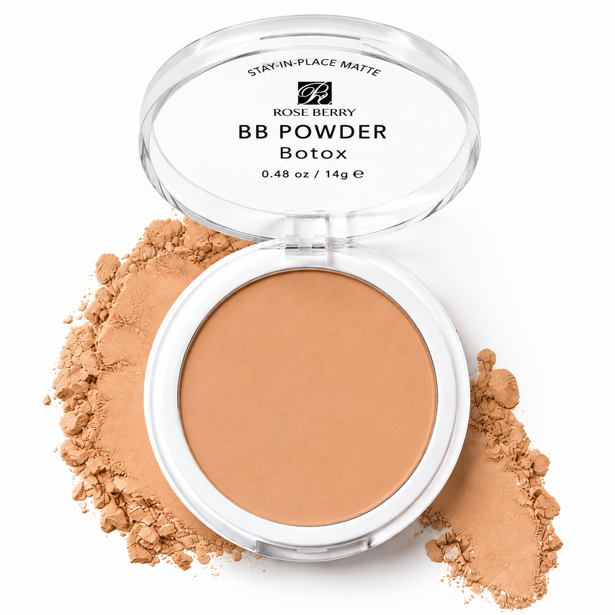 Rose Berry BB Powder – Stay-In-Place Matte Powder Foundation