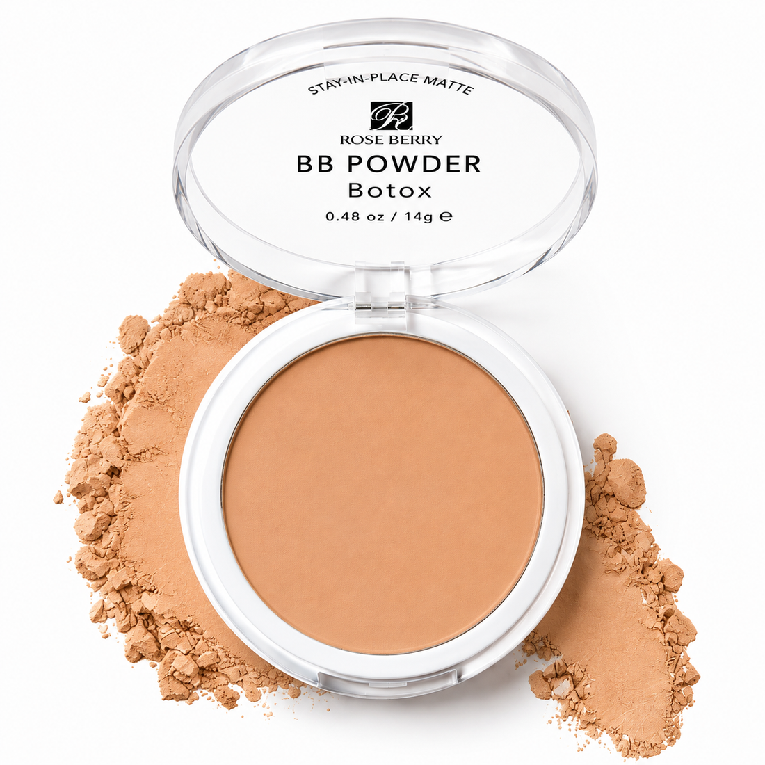 Rose Berry BB Powder – Stay-In-Place Matte Powder Foundation