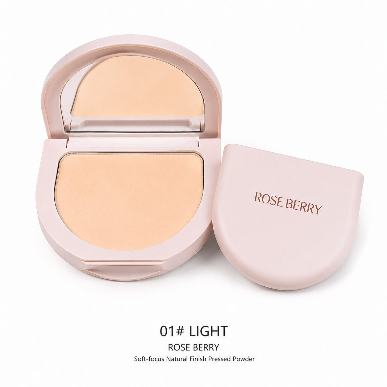 Rose Berry Soft-Focus Natural Finish Pressed Powder