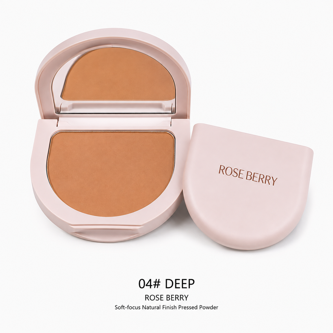 Rose Berry Soft-Focus Natural Finish Pressed Powder