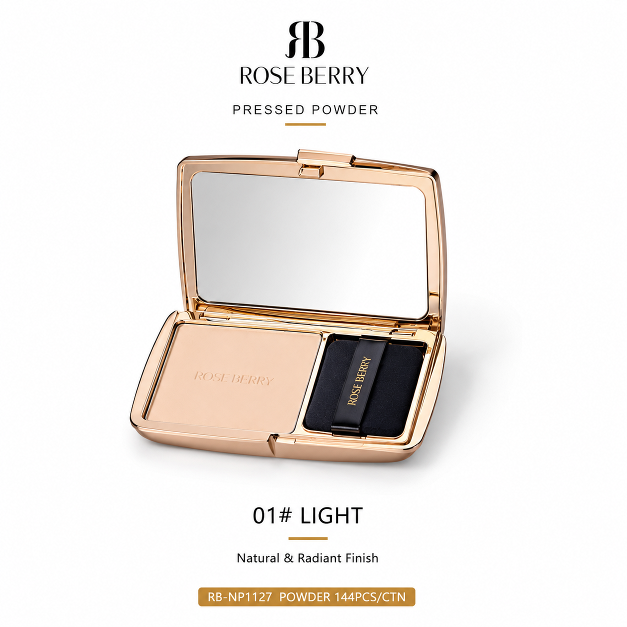 Rose Berry Professional Performance Pressed Powder