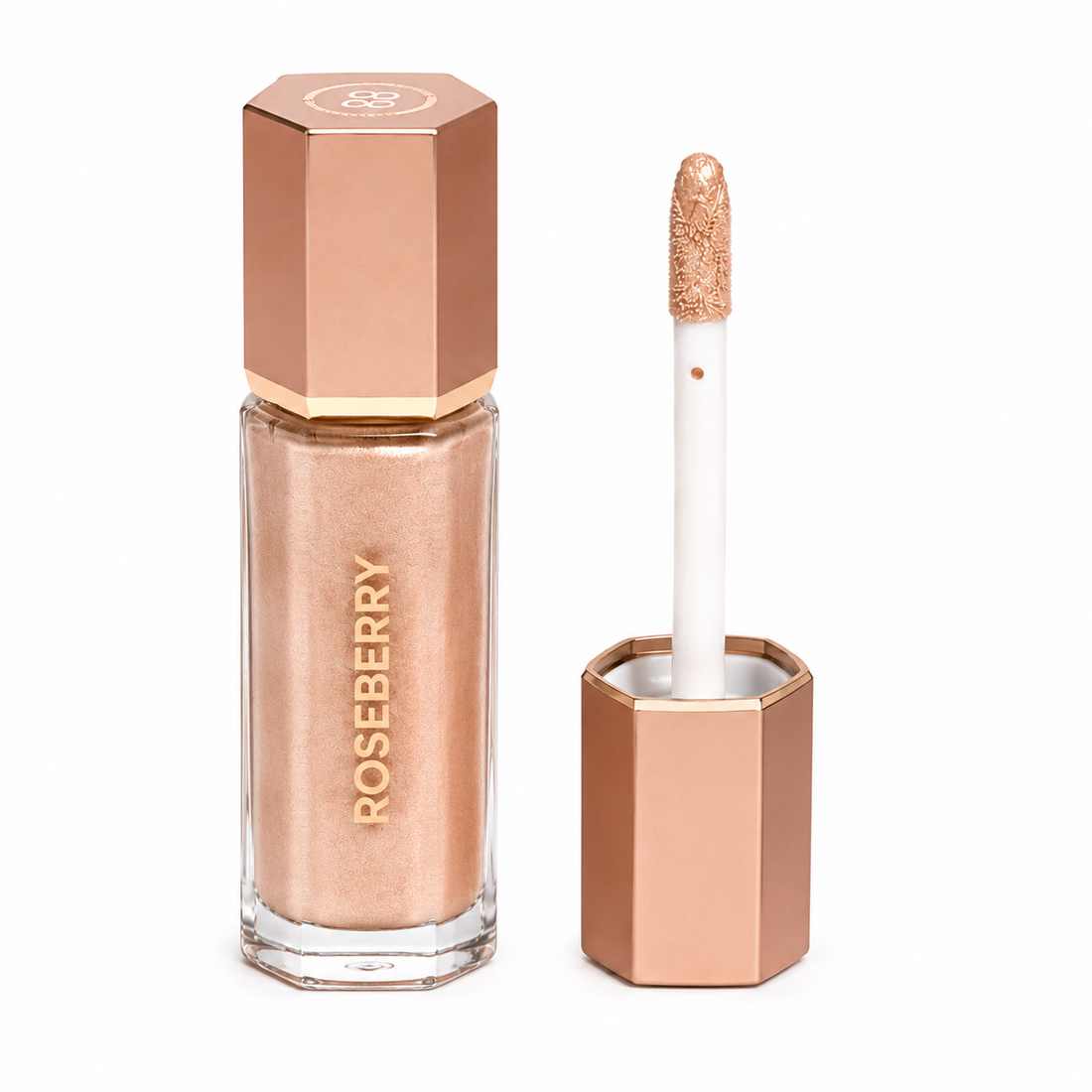 Rose Berry Sunburst Glow Mixer Liquid Highlighter