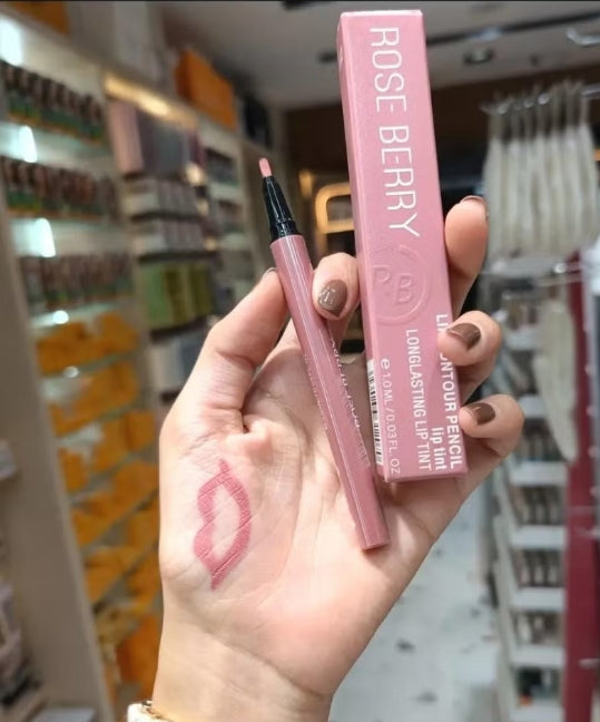 Rose Berry Long Lasting Lip Contour Pencil Matte