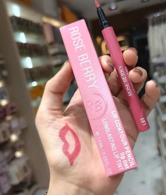 Rose Berry Long Lasting Lip Contour Pencil Matte