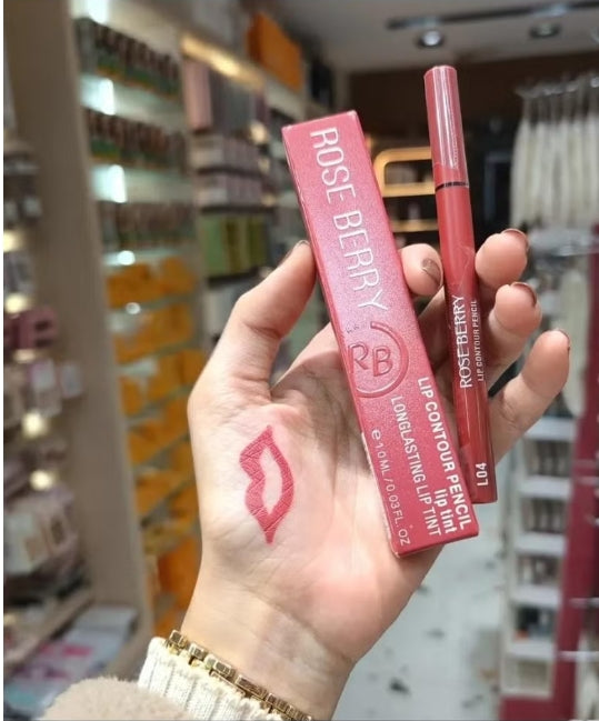 Rose Berry Long Lasting Lip Contour Pencil Matte