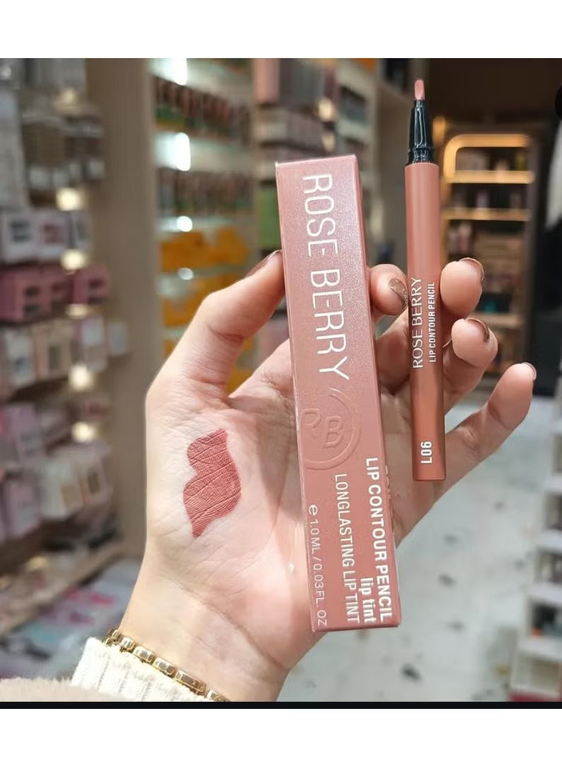 Long Lasting Lip Contour Pencil Matte