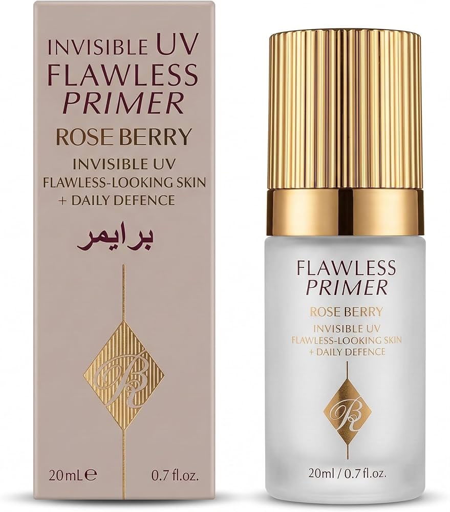 Rose Berry Flawless Primer Invisible UV Flawless-Looking Skin with Daily Defence
