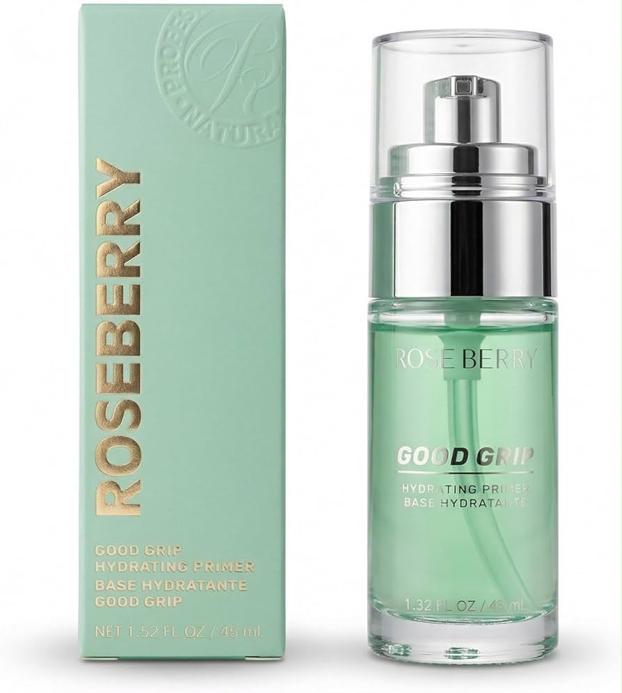 Rose Berry Good Grip Hydrating Primer, Instantly Primes and Evens Skintone
