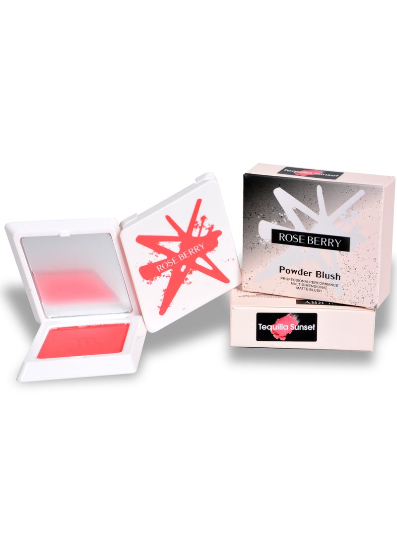 Matte Blush Tequila Sunset