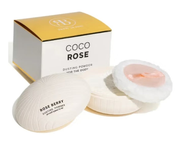 Rose berry coco rose body powder