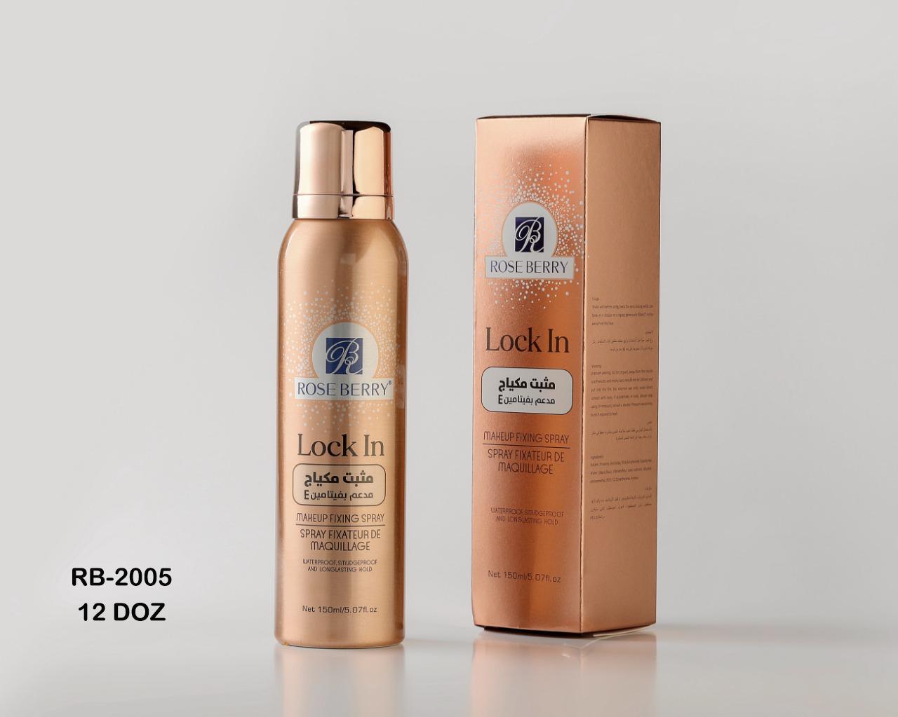 Rose Berry Lock In Makeup Fixing Spray