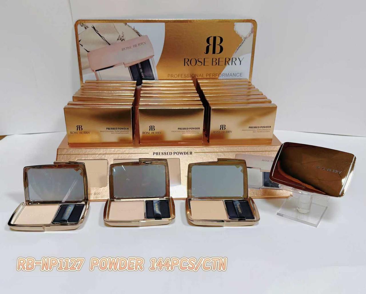 Rose Berry Professional Pressed Powder