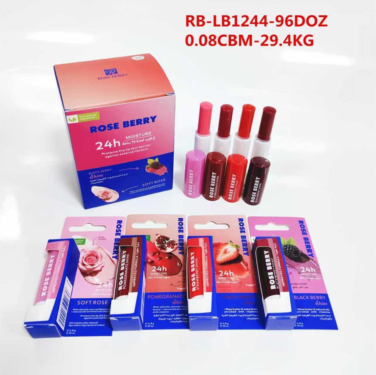 Rose Berry 24h Moisture Lip Balm